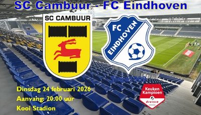 cambuur - eindhoven